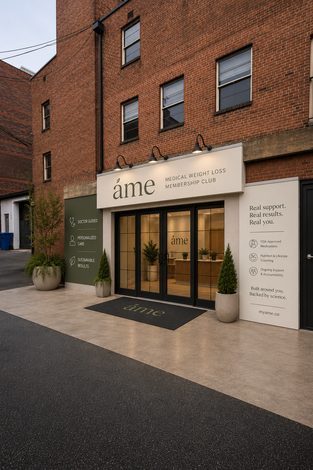 ÂME clinic exterior